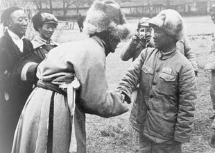 西藏和平解放旧照