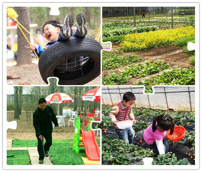 常乐源开心农场:设有娱乐区、休闲区、钓鱼区