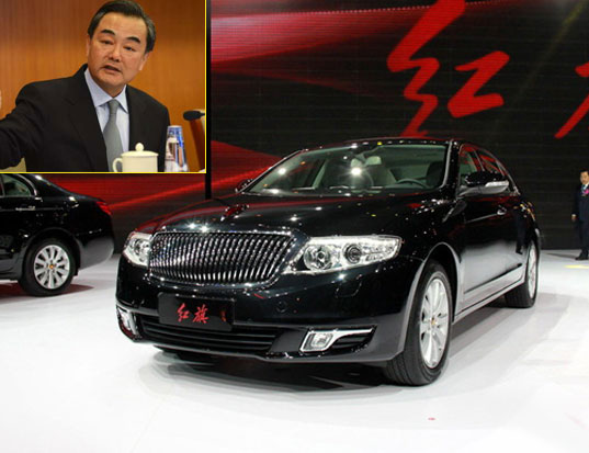 外交部长座驾奥迪变红旗 你怎么看?