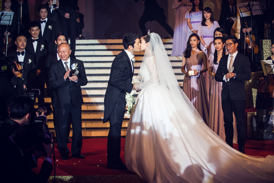 黄晓明婚礼图片